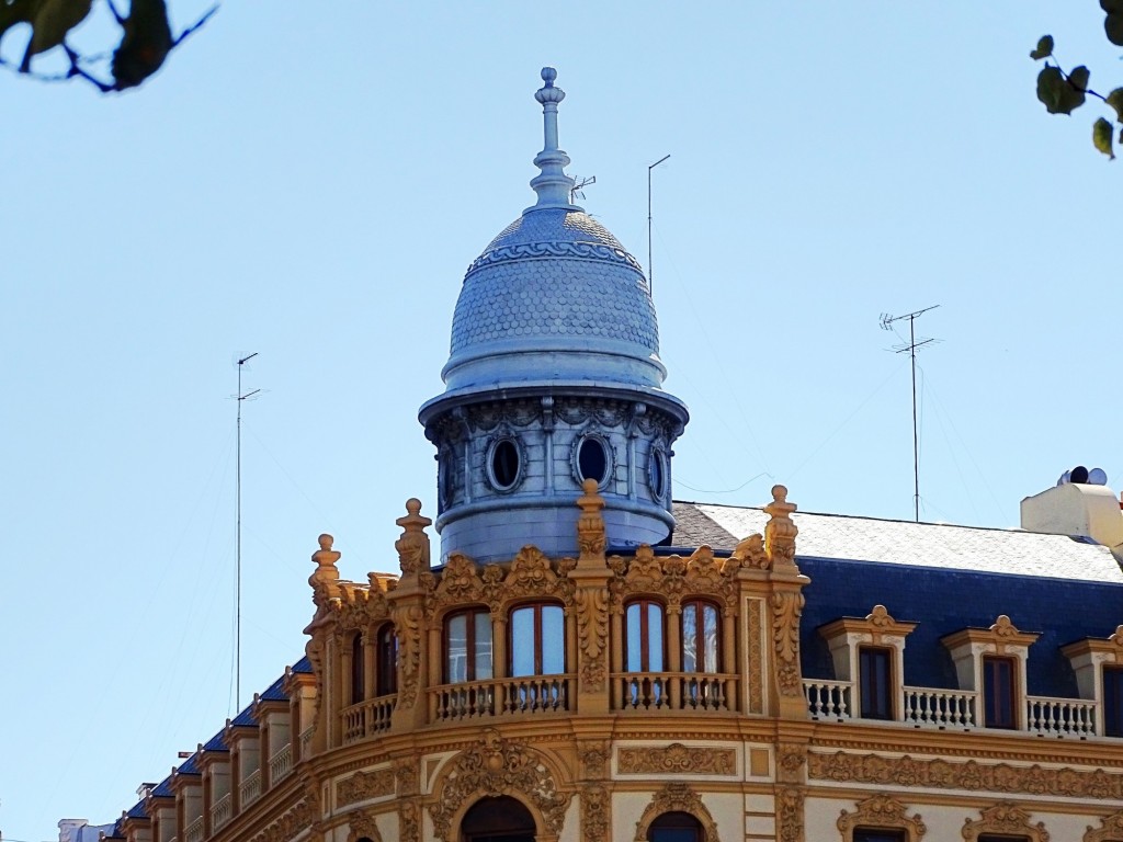 Foto: Cúpula Edificio C/.Paz-San Vicente - Valencia (Comunidad Valenciana), España