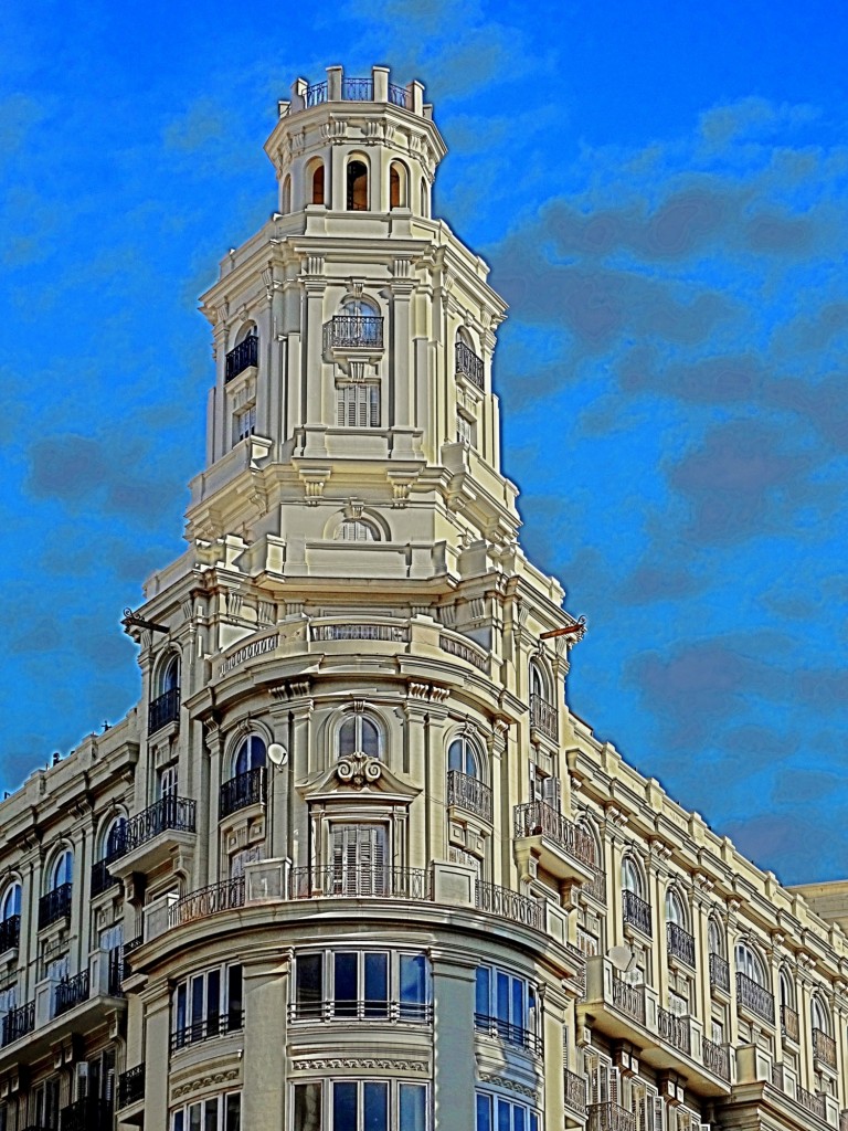 Foto: Chaflan S. Vte. Plz. Ayuntamiento - Valencia (Comunidad Valenciana), España