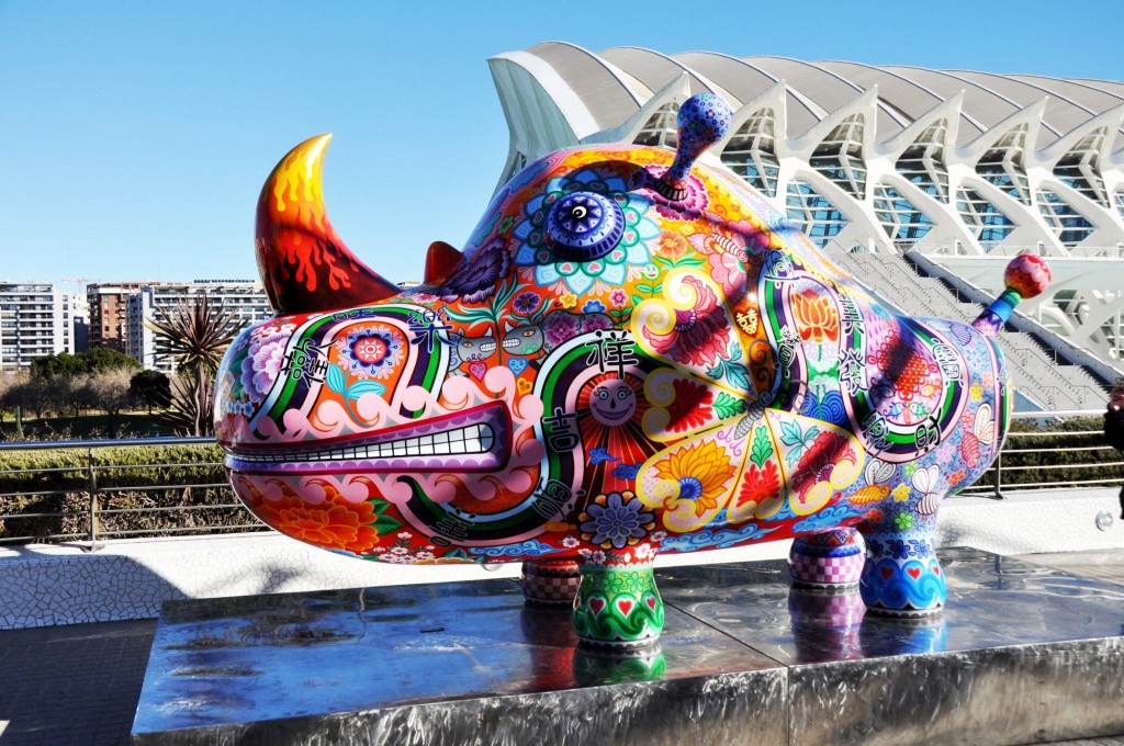 Foto: Obra de Hung Yi - Valencia (Comunidad Valenciana), España