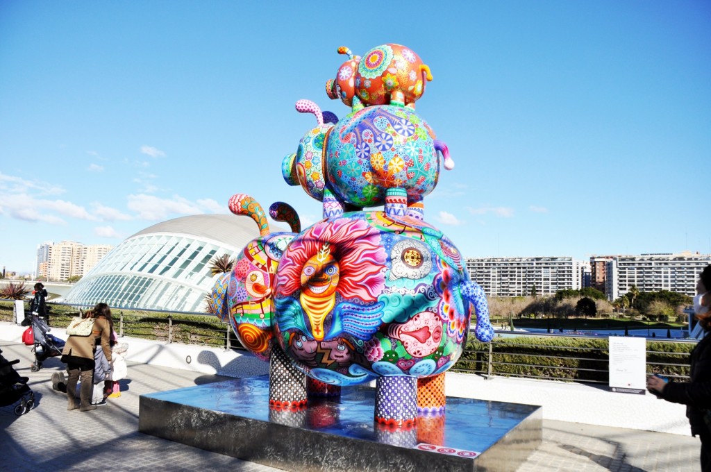 Foto: Obra de Hung Yi - Valencia (Comunidad Valenciana), España