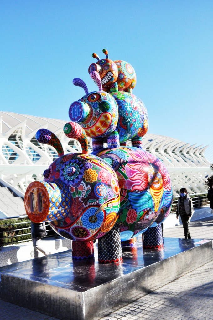 Foto: Obra de Hung Yi - Valencia (Comunidad Valenciana), España