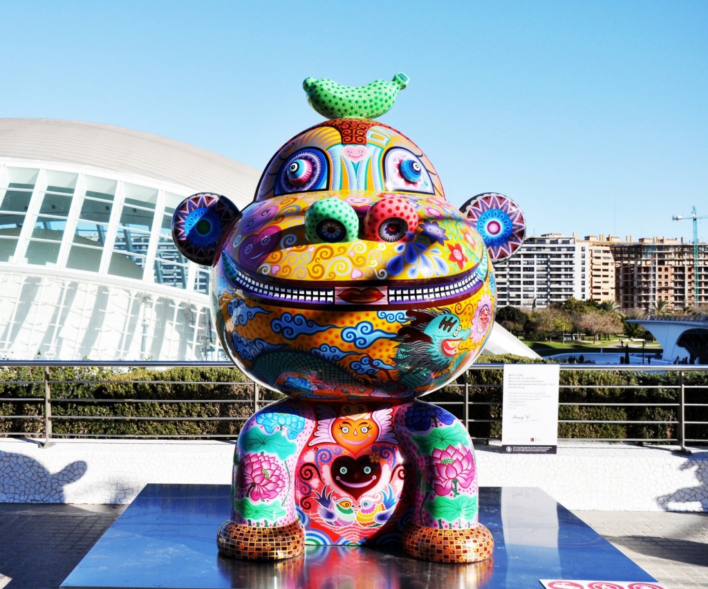 Foto: Obra de Hung Yi - Valencia (Comunidad Valenciana), España