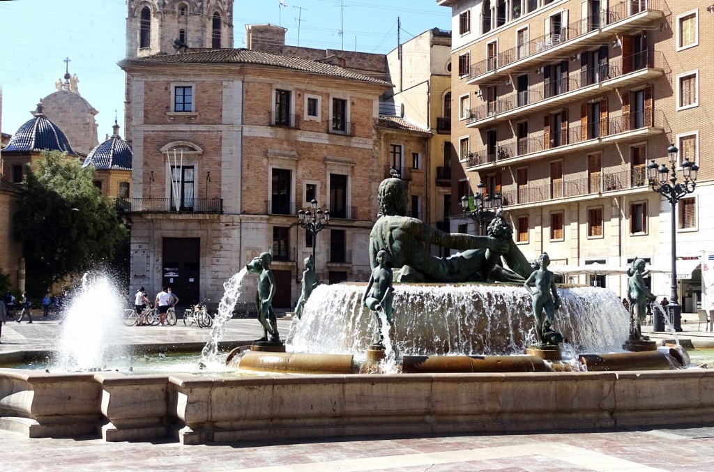 Foto: Fuente de la Plz. de la Virgen - Valencia (Comunidad Valenciana), España