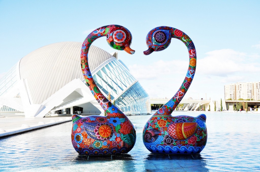 Foto: Obra de Hung Yi - Valencia (Comunidad Valenciana), España