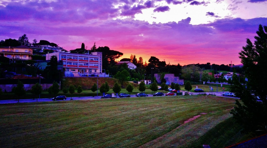 Foto: Posta de Sol - Llinars del Vallès (Barcelona), España