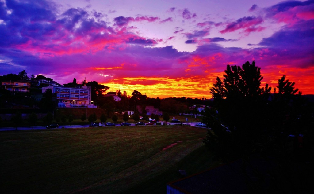 Foto: Posta de Sol - Llinars del Vallès (Barcelona), España