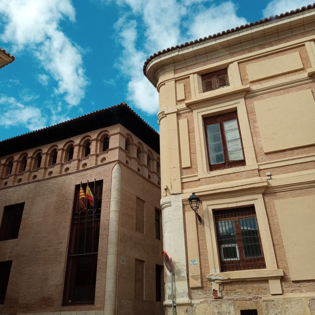 Foto: Palacios en la plaza de Santa María - Calatayud (Aragón), España