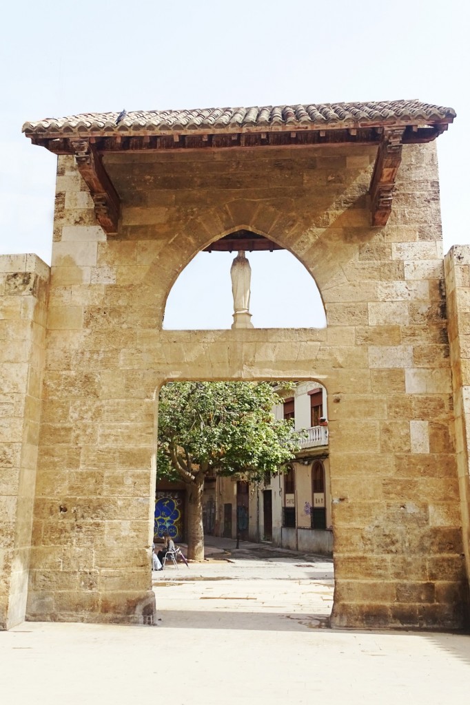 Foto: Antigua puerta del hospital - Valencia (Comunidad Valenciana), España