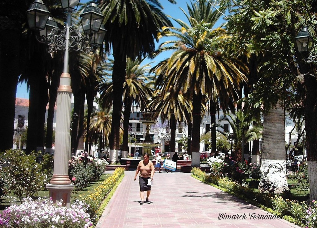 Foto: Plaza Luis de Fuentes - Ciudad de Tarija (Tarija), Bolivia