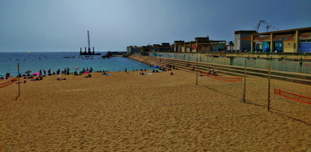 Foto: Platja de la Nova Icària - Barcelona (Cataluña), España