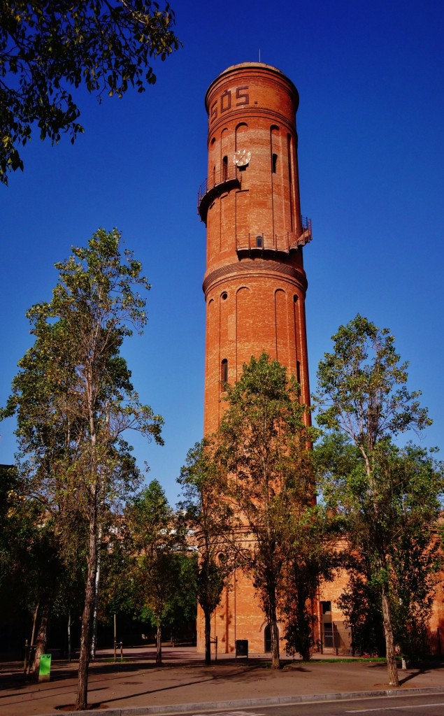 Foto: Torre de les Aigües del Besòs - Barcelona (Cataluña), España