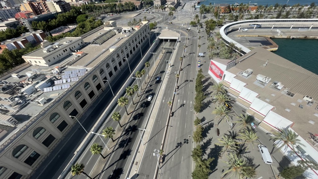 Foto: Vistas desde el Teleférico - Barcelona (Cataluña), España