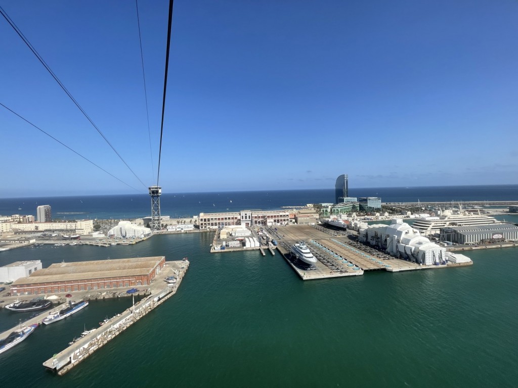 Foto: Desde el teleférico - Barcelona (Cataluña), España