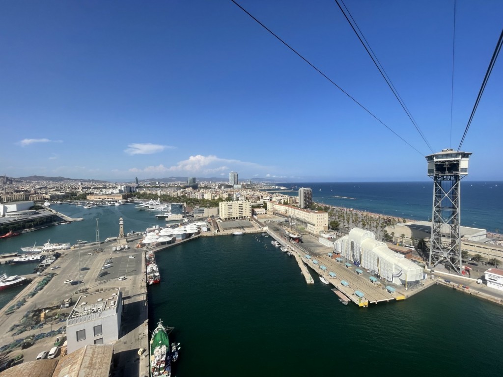 Foto: Desde el teleférico - Barcelona (Cataluña), España
