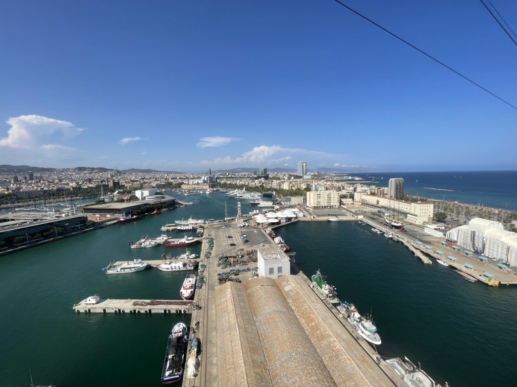 Foto: Desde el teleférico - Barcelona (Cataluña), España