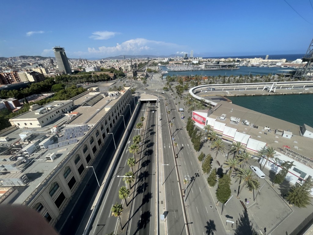 Foto: Desde el teleférico - Barcelona (Cataluña), España
