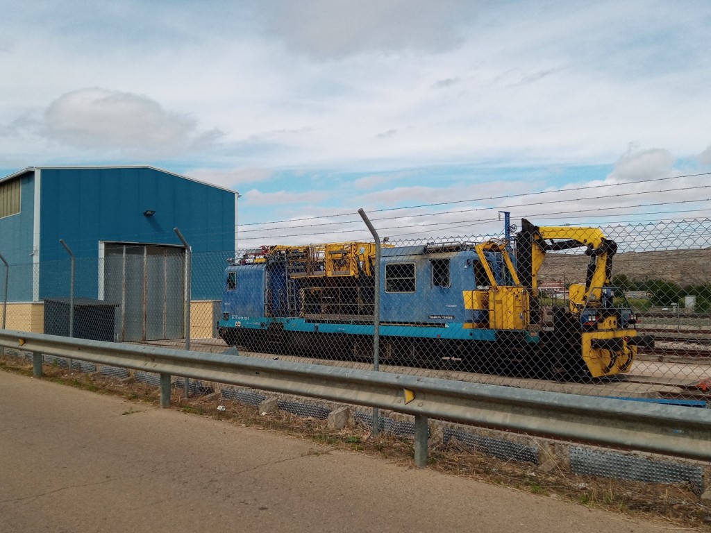 Foto: Base de mantenimiento de ADIF - Calatayud (Zaragoza), España