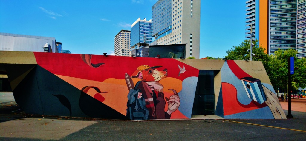 Foto: Plaça Leonardo da Vinci - Barcelona (Cataluña), España