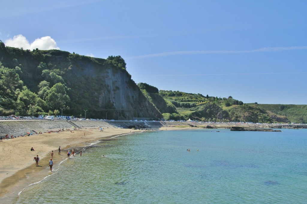 Foto: Playa de la mar Chica - Luarca (Asturias), España