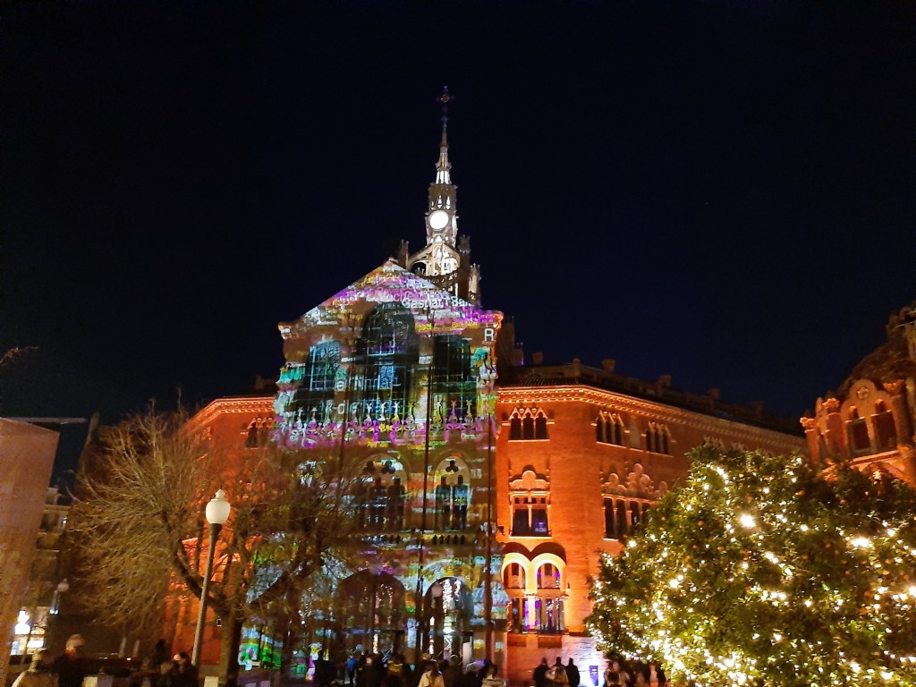 Foto: Las luces de Sant Pau - Barcelona (Cataluña), España
