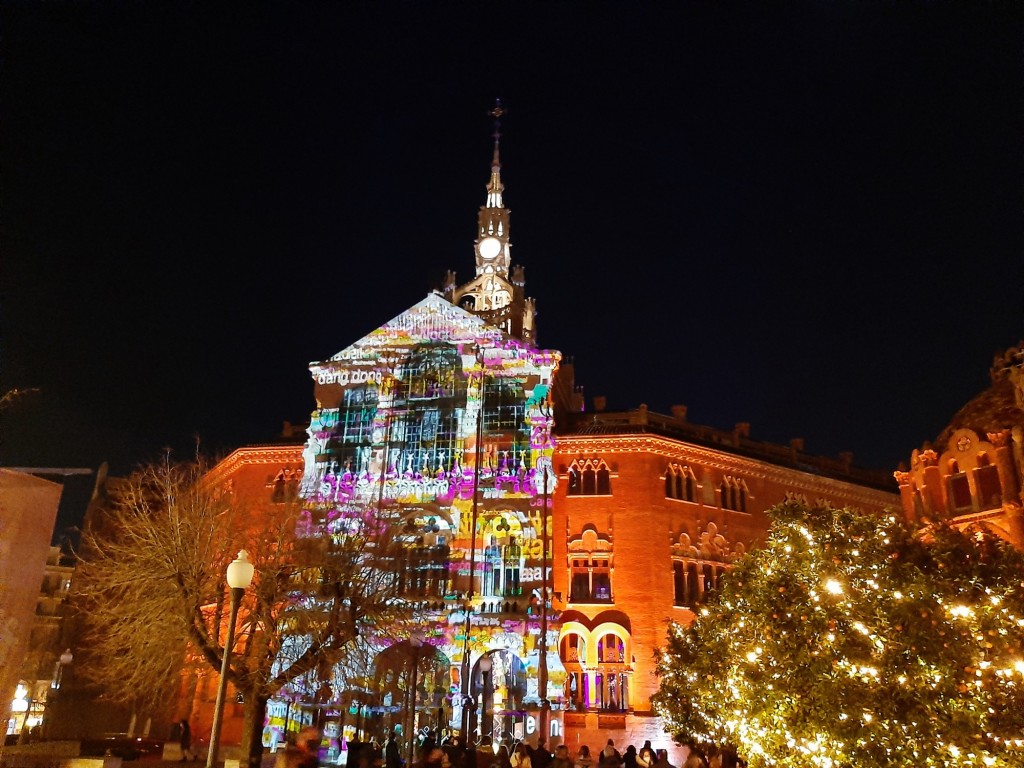 Foto: Las luces de Sant Pau - Barcelona (Cataluña), España