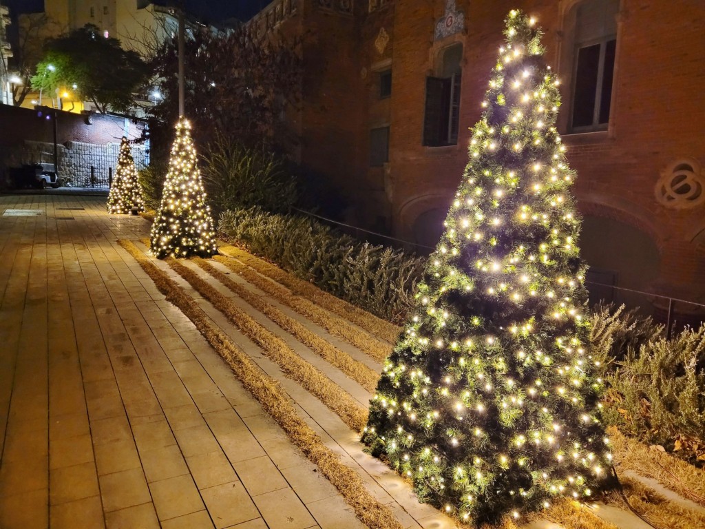 Foto: Las luces de Sant Pau - Barcelona (Cataluña), España