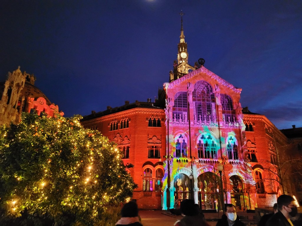 Foto: Las luces de Sant Pau - Barcelona (Cataluña), España