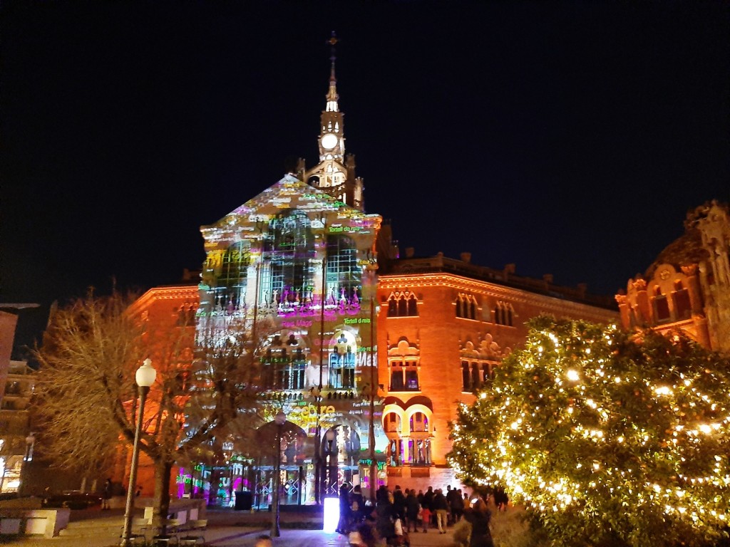 Foto: Las luces de Sant Pau - Barcelona (Cataluña), España