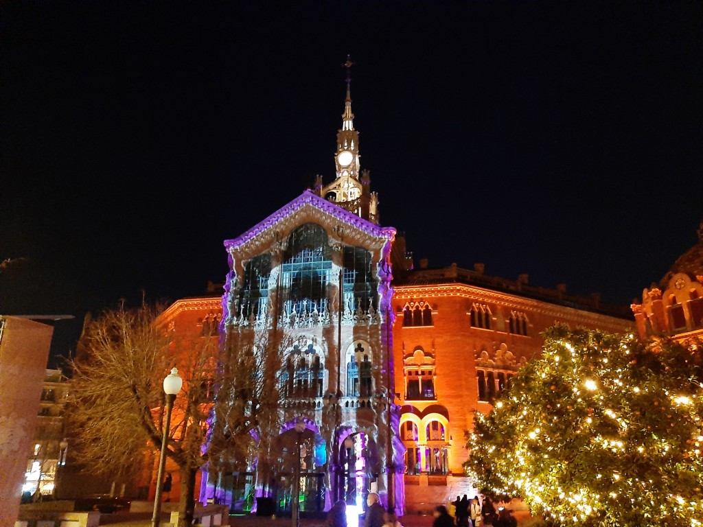 Foto: Las luces de Sant Pau - Barcelona (Cataluña), España