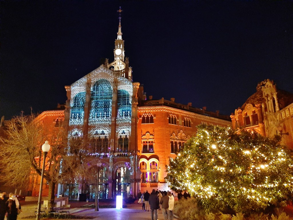 Foto: Las luces de Sant Pau - Barcelona (Cataluña), España