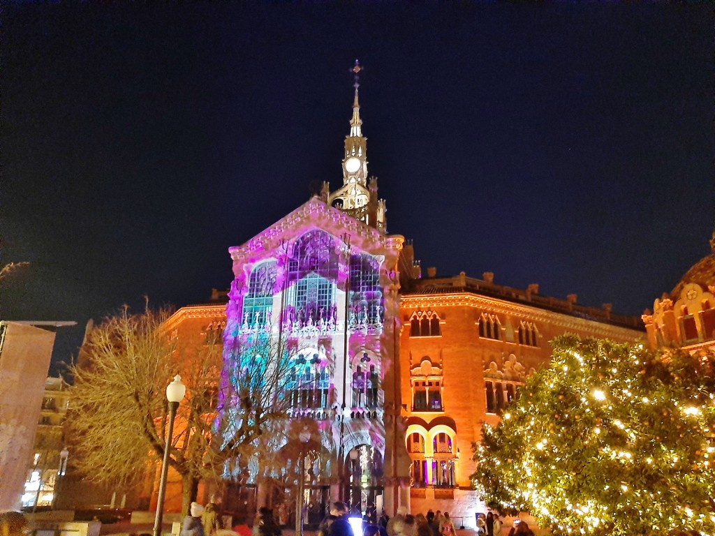 Foto: Las luces de Sant Pau - Barcelona (Cataluña), España
