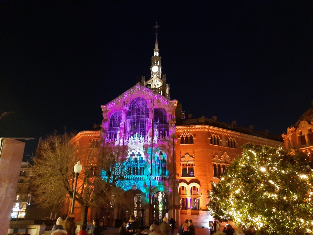 Foto: Las luces de Sant Pau - Barcelona (Cataluña), España