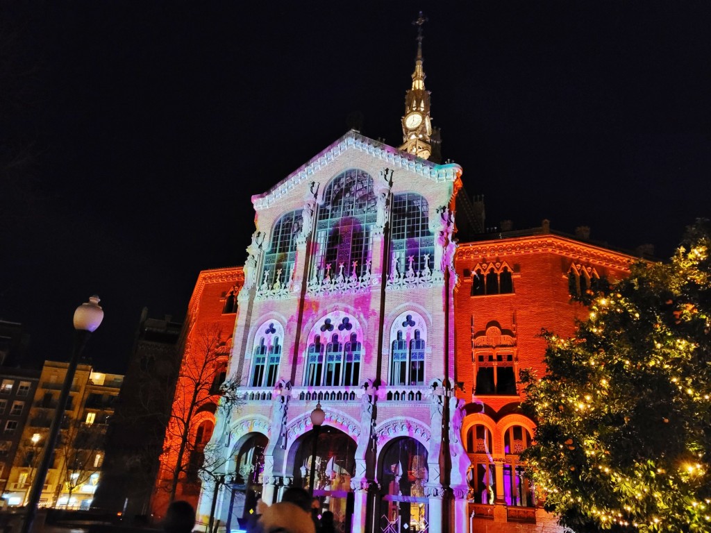 Foto: Las luces de Sant Pau - Barcelona (Cataluña), España