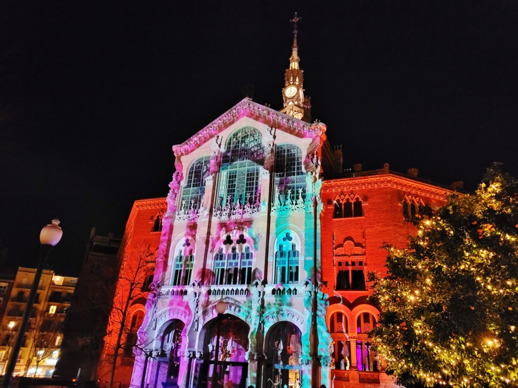 Foto: Las luces de Sant Pau - Barcelona (Cataluña), España