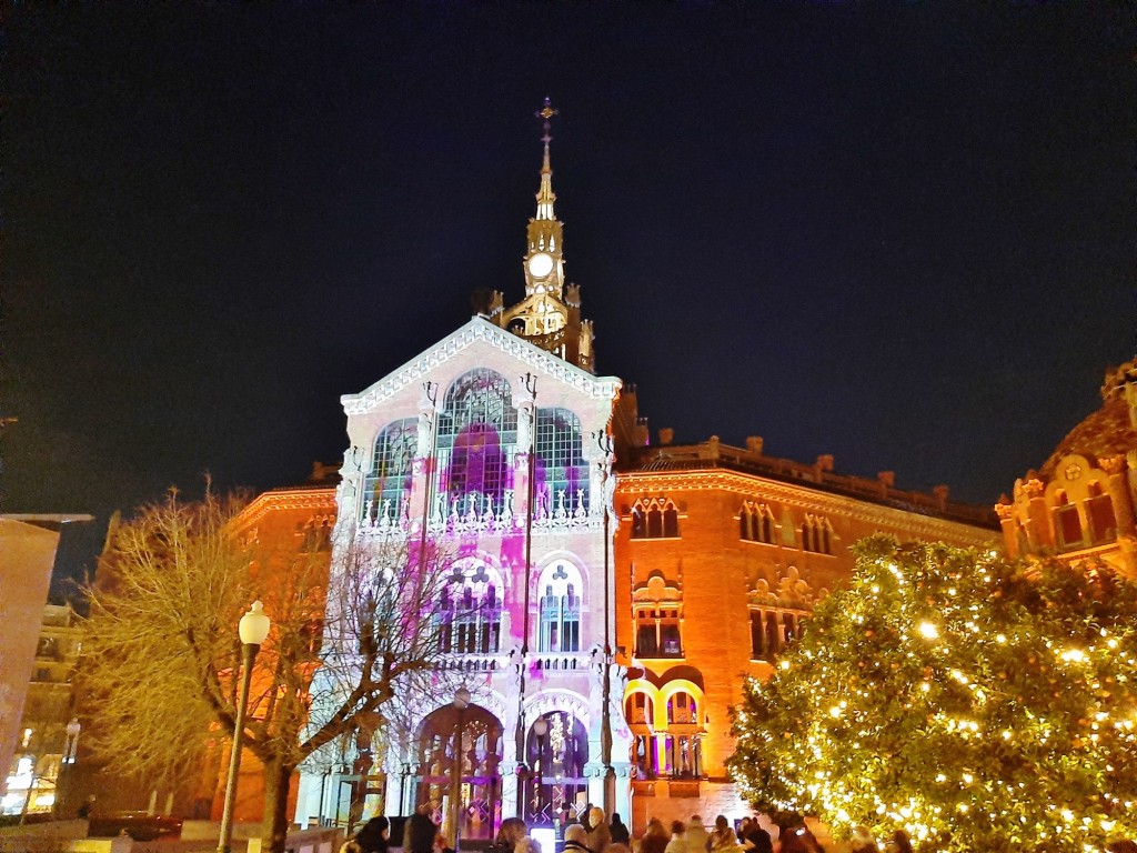 Foto: Las luces de Sant Pau - Barcelona (Cataluña), España