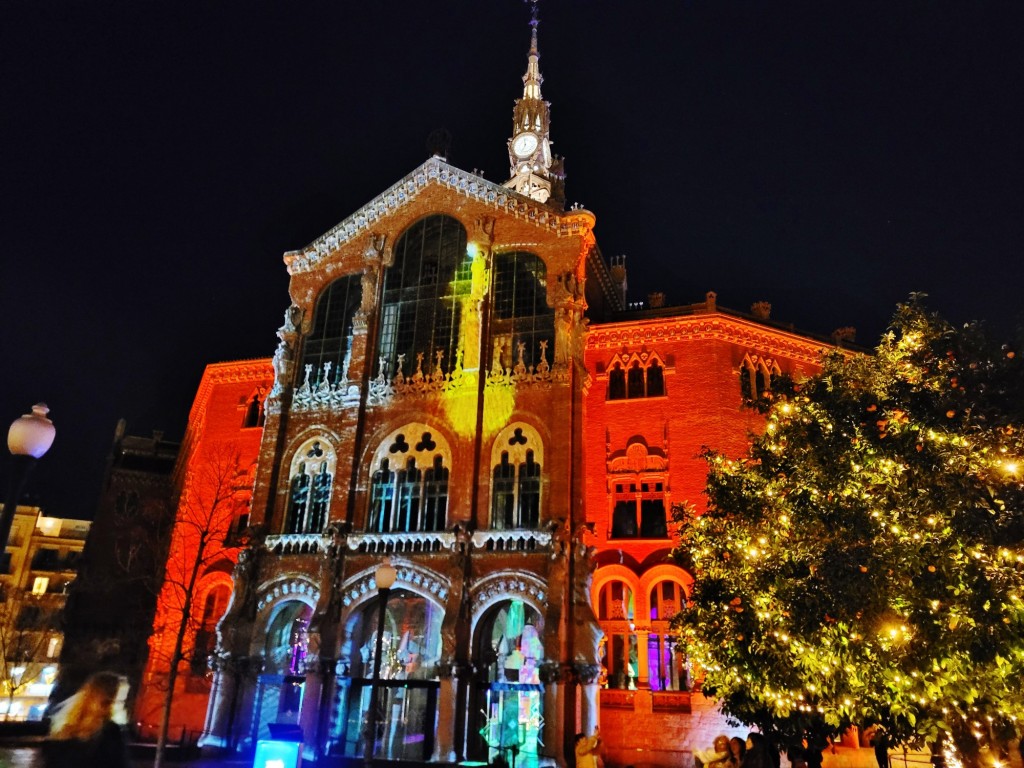 Foto: Las luces de Sant Pau - Barcelona (Cataluña), España