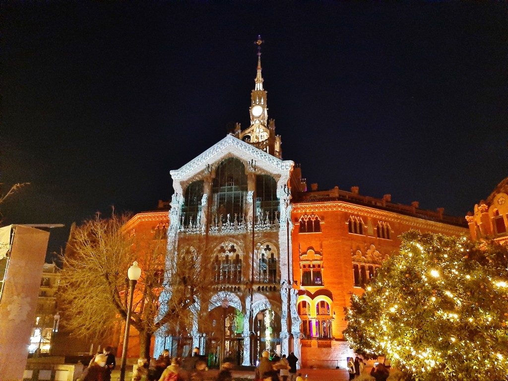 Foto: Las luces de Sant Pau - Barcelona (Cataluña), España