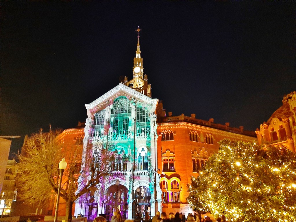 Foto: Las luces de Sant Pau - Barcelona (Cataluña), España