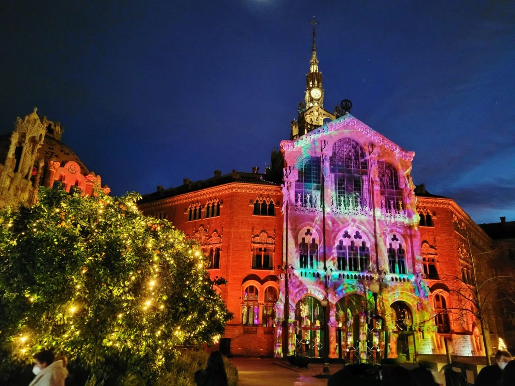 Foto: Las luces de Sant Pau - Barcelona (Cataluña), España