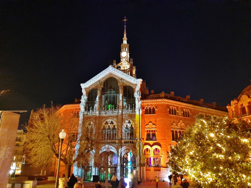 Foto: Las luces de Sant Pau - Barcelona (Cataluña), España