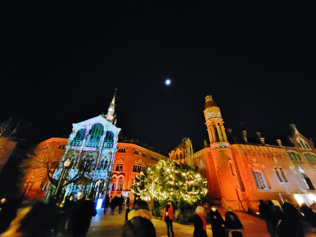 Foto: Las luces de Sant Pau - Barcelona (Cataluña), España