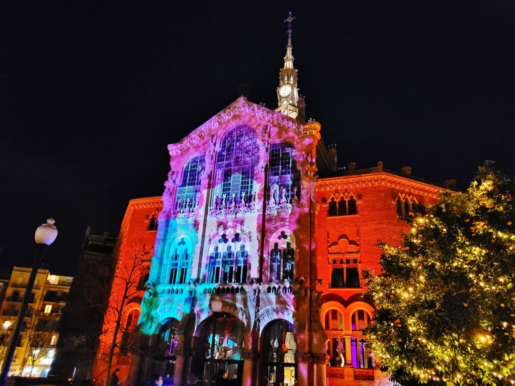 Foto: Las luces de Sant Pau - Barcelona (Cataluña), España
