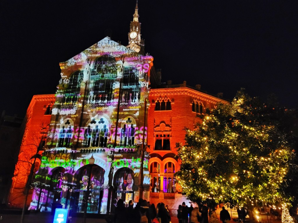 Foto: Las luces de Sant Pau - Barcelona (Cataluña), España