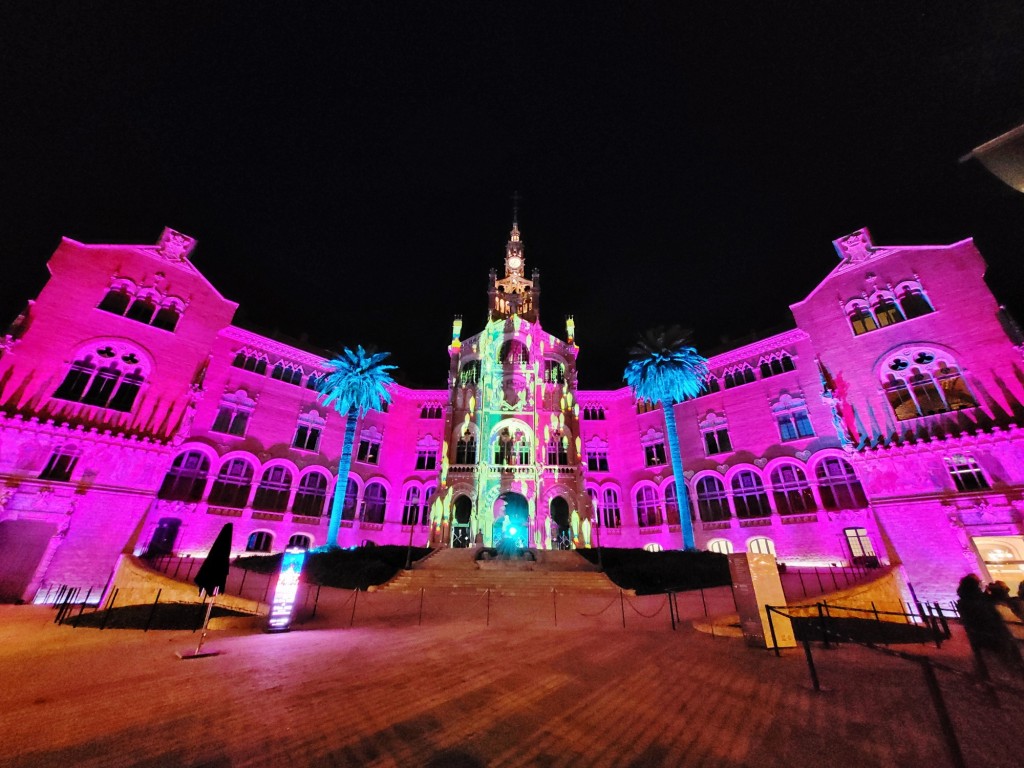 Foto: Las luces de Sant Pau - Barcelona (Cataluña), España