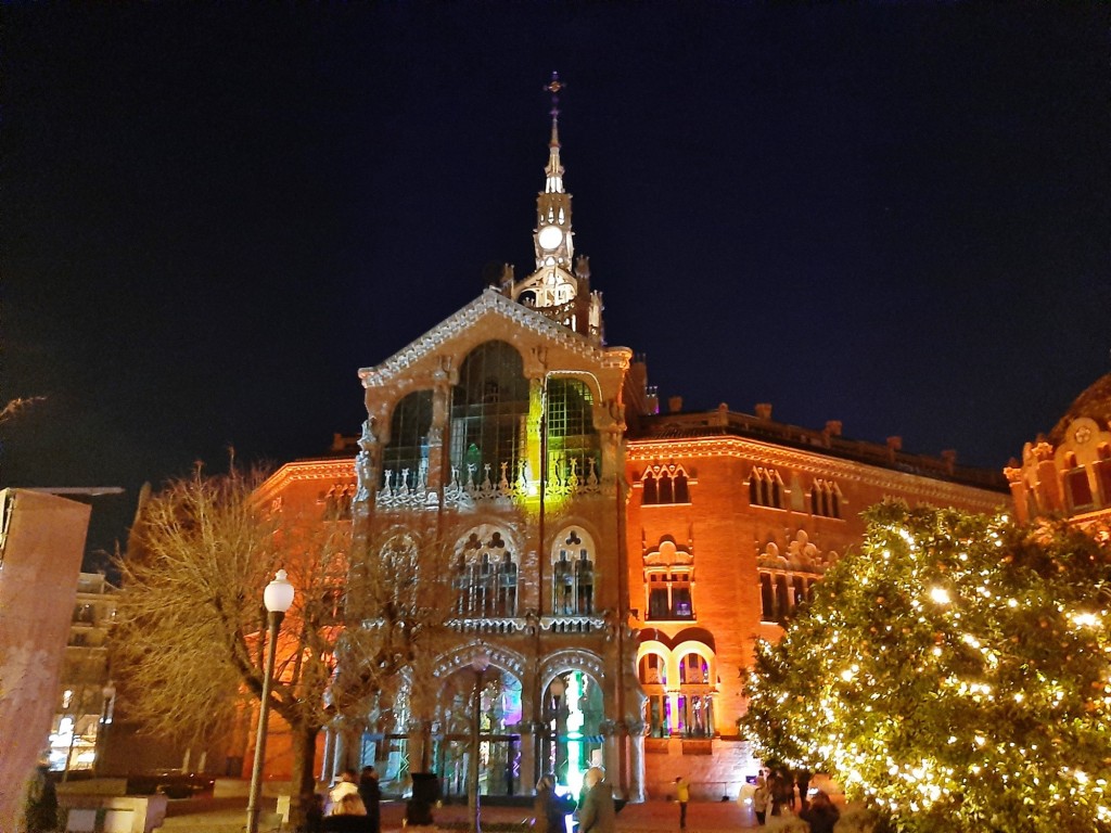 Foto: Las luces de Sant Pau - Barcelona (Cataluña), España