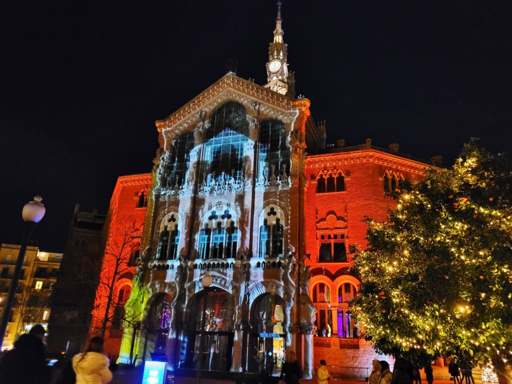 Foto: Las luces de Sant Pau - Barcelona (Cataluña), España