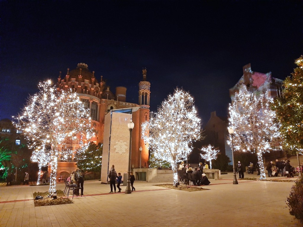 Foto: Las luces de Sant Pau - Barcelona (Cataluña), España