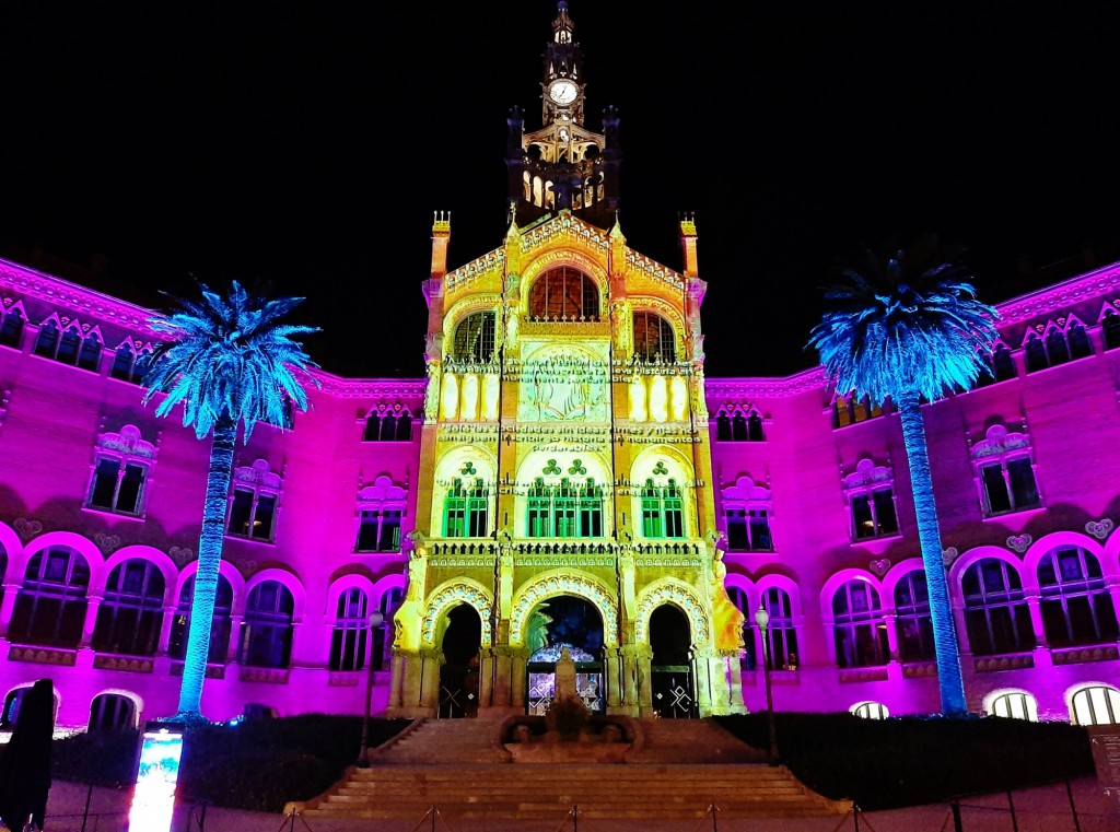 Foto: Las luces de Sant Pau - Barcelona (Cataluña), España