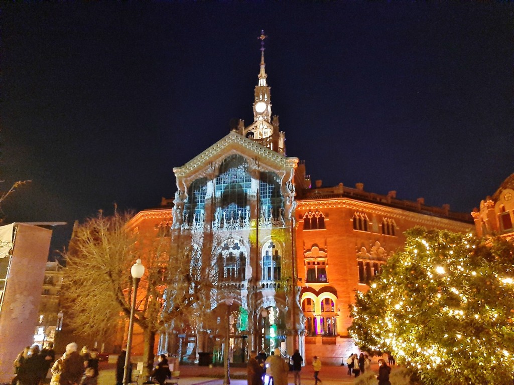 Foto: Las luces de Sant Pau - Barcelona (Cataluña), España