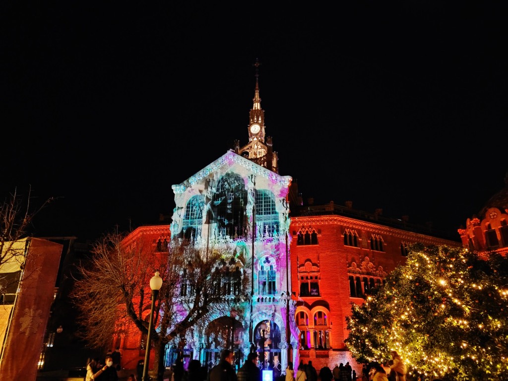 Foto: Las luces de Sant Pau - Barcelona (Cataluña), España